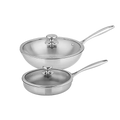 The Stir-Fry Set — 28cm Signature pan + 30cm Signature wok