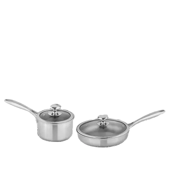 The Essential Duo — 28cm Signature pan + 20cm Classic saucepan